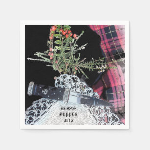 Servilleta De Papel Robbie quema servilletas de cena casuales