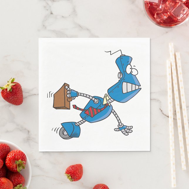 Servilleta De Papel Robot Business Executive (Subido por el creador)