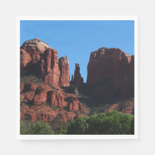 Servilleta De Papel Roca de la Catedral en el Monumento Sedona Arizona