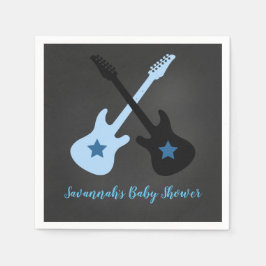 Servilleta De Papel Rock a Bye Rockstar Rock Star
