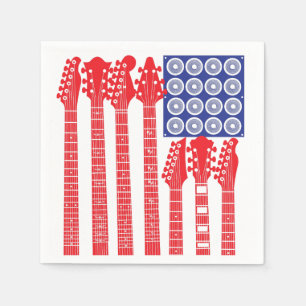 Servilleta De Papel Rock americano