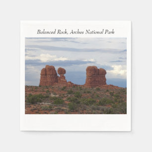 Servilleta De Papel Rock balanceado, Parque Nacional Arches