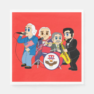 Servilleta De Papel Rock monumental