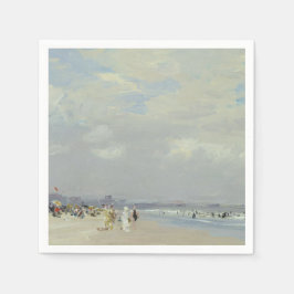 Servilleta De Papel Rockaway Beach (Nueva York) (por E.H. Potthast)