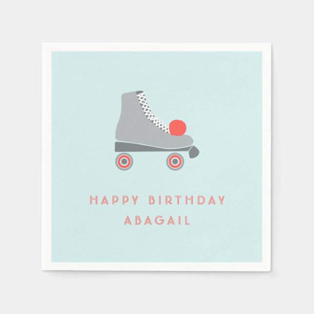 Servilleta De Papel Roller Skate (Anverso)