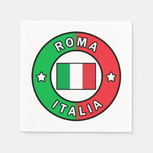 Servilleta De Papel Roma Italia