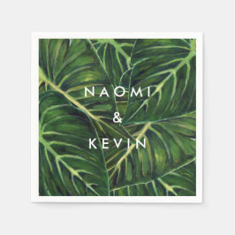 Servilleta De Papel Romance tropical / Napkin