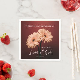 Servilleta De Papel Romanos 8 39 Amor a la Biblia de Dios Verse Marrón