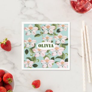 Servilleta De Papel Romantic cherry blossom