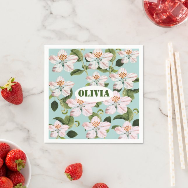 Servilleta De Papel Romantic cherry blossom  (In situ)