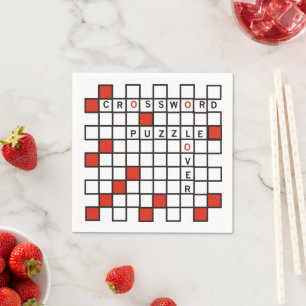 Servilleta De Papel Rompecabezas de crucería