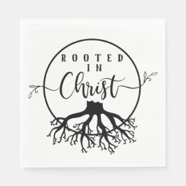 Servilleta De Papel Rootado en Cristo