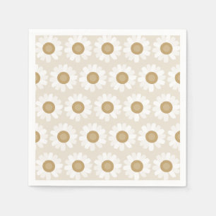 Servilleta De Papel Rooted & Blooming – Manzanilla Beige