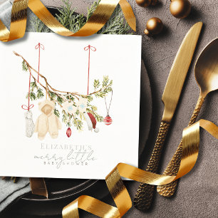 Servilleta De Papel Ropa de bebé boho alegre ducha de bebé Laundry