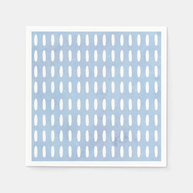 Servilleta De Papel Ropa de caída de monograma (Anverso)