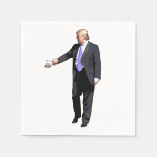 Servilleta De Papel Ropa de cócteles Donald Trump