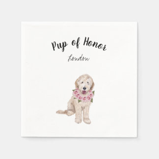Servilleta De Papel Ropa de cócteles para perros Golden Doodle