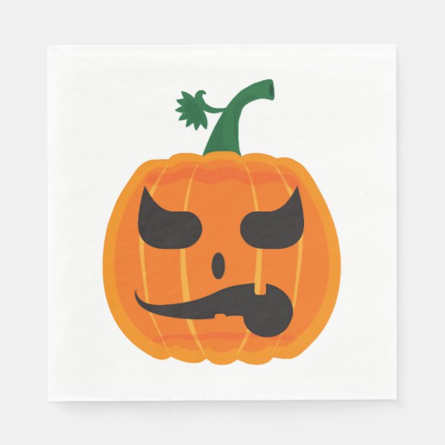 Servilleta De Papel Ropa de Halloween (Anverso)