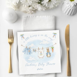Servilleta De Papel Ropa de niño de conejito lindo para baby shower
