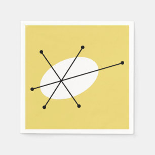 Servilleta De Papel Ropa de papel amarillo