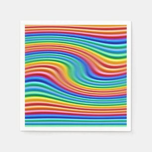 Servilleta De Papel Ropa de papel Rincón del Orgullo Arcoiris