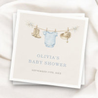 Ropa de Pequeño Vaquero para Fiesta de Baby Shower