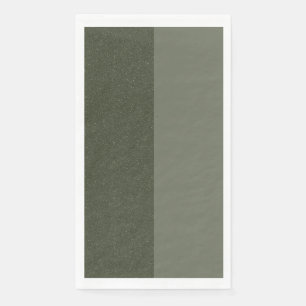 Servilleta De Papel Ropa verde de mosca dividida vertical - Personaliz