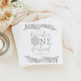 Servilleta De Papel RORY Silver Invierno OnderLand Primer Fiesta de cu