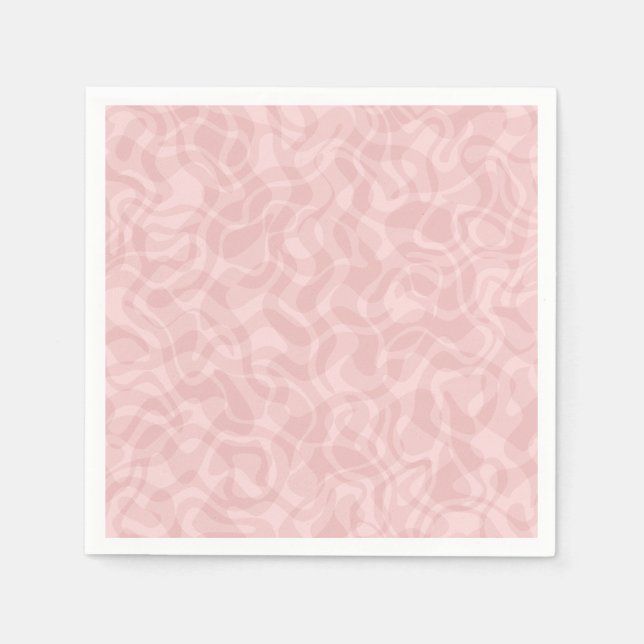 Servilleta De Papel Rosa (Anverso)