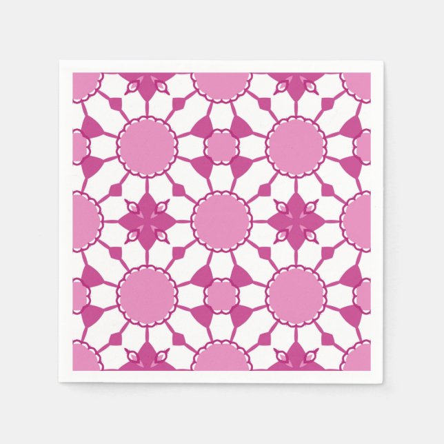 Servilleta De Papel Rosa 1 (Anverso)