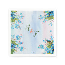 Rosa azul verde y suave