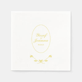 Servilleta De Papel Rosa Boda