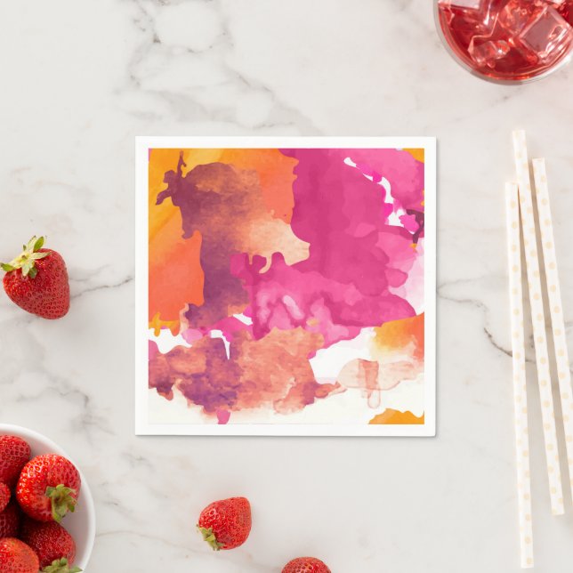 Servilleta De Papel Rosa de camuflaje (In situ)