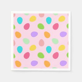 Servilleta De Papel Rosa de huevos básicos