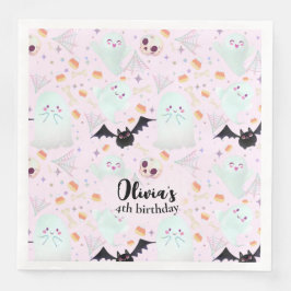 Servilleta De Papel rosa espeluznante