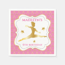 Rosa | Fiesta de cumpleaños del Chica de Gimnasia 