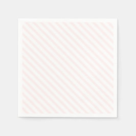 Servilleta De Papel Rosa Pastel Y Tirada Blanca