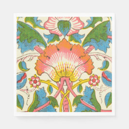 Servilleta De Papel Rosa postrado (por William Morris)