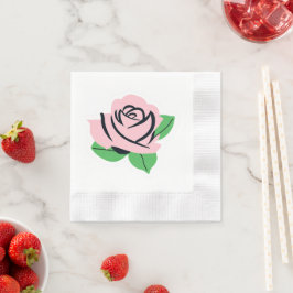 Servilleta De Papel Rosa Rosa