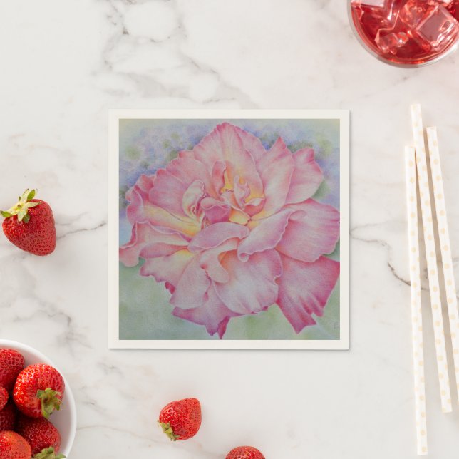 Servilleta De Papel Rosa Rosa (In situ)