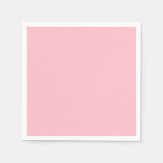Servilleta De Papel Rosa sólido cálido