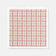 Rosa y Placa Verde Preppy