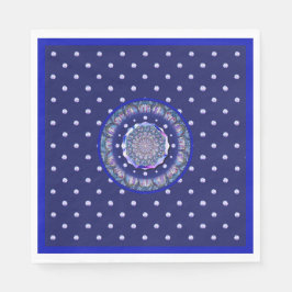 Servilleta De Papel Rosario azul