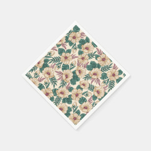 Servilleta De Papel Rosas