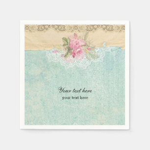 Servilleta De Papel Rosas de época