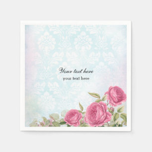 Servilleta De Papel Rosas de época