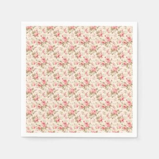 Servilleta De Papel Rosas Inculcan Amor A La Naturaleza