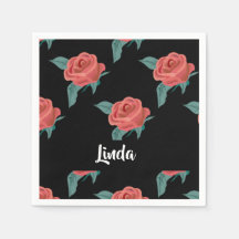 Rosas rosas rosas negras