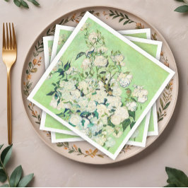Servilleta De Papel Rosas, Vincent van Gogh