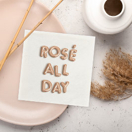 Servilleta De Papel Rosé todo el día